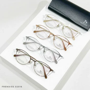 Gọng kính cận Frendiss FRENDISS-02016 Titanium mắt mèo - Nữ