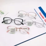 Gọng kính cận Hanxue 10225 mắt mèo - Nữ