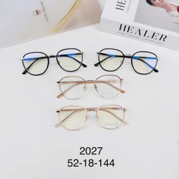 Gọng kính cận Swallow S2027 Kim loại đa giác - Nữ