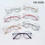Gọng kính cận 5058 Kim loại mắt mèo - Nữ