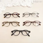 Gọng  kính cận 9141 Nhựa Acetate oval - Nữ