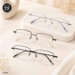 Gọng kính cận nửa viền Polo George 202309 Titanium - Nam 1 202309
