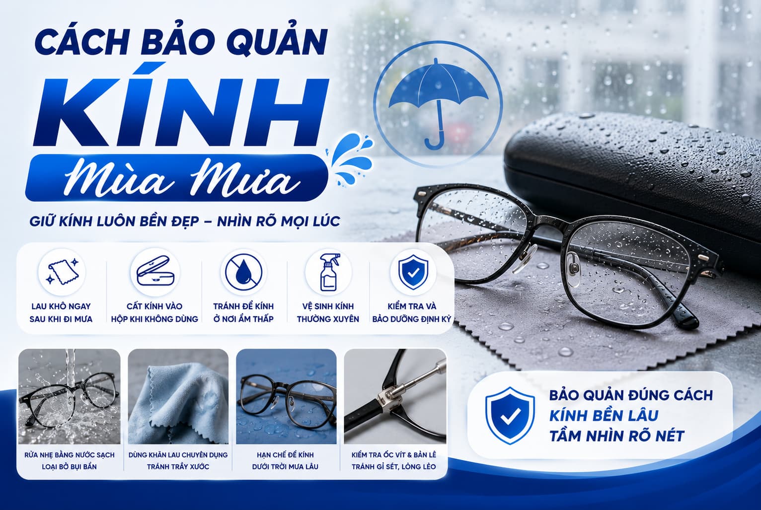 Cach bao quan kinh mua mua