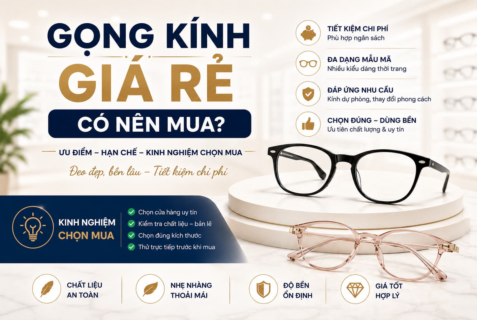 Gong gia re co nen mua khong