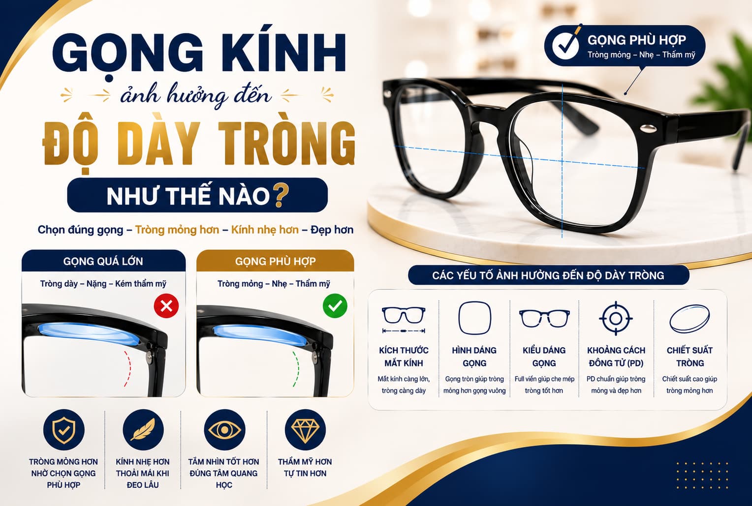 Gong kinh anh huong den do day trong kinh nhu the nao