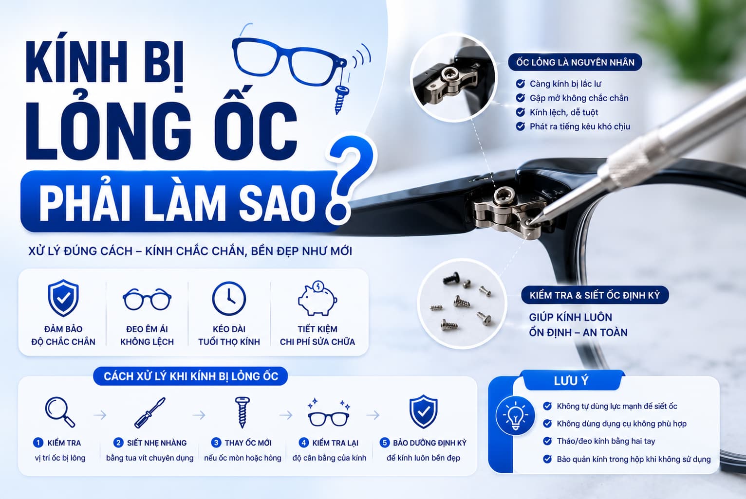 Kinh bi long oc vit phai lam sao