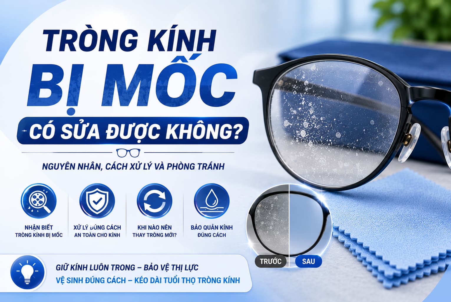 Trong kinh bi moc co sua duoc khong