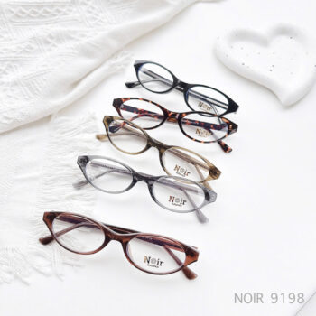 Gọng kính cận Noir 9198 Oval - Nữ